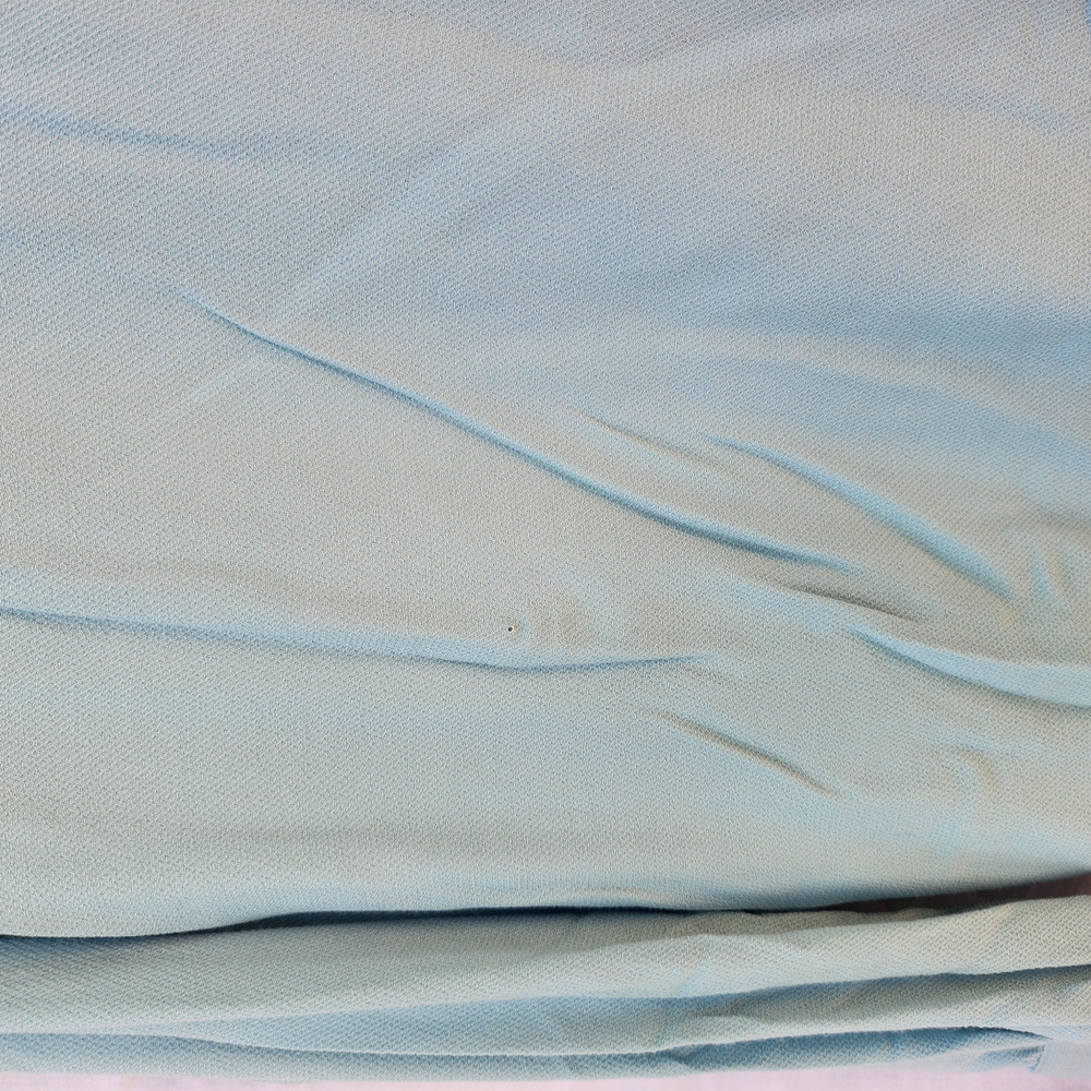 Women's Light Blue Ruffled Top - Picture 6 of 9